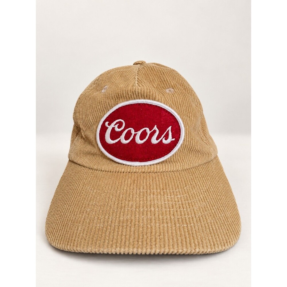 Huckberry x Coors Banquet Corduroy Hat Tan SnapBack Outdoors Men’s One Size